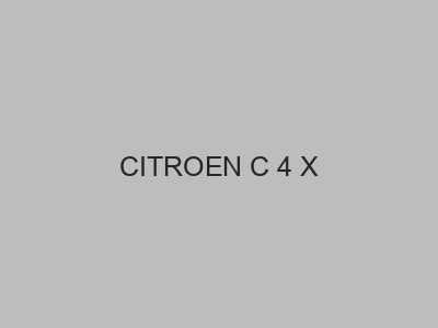 Enganches económicos para CITROEN C 4 X